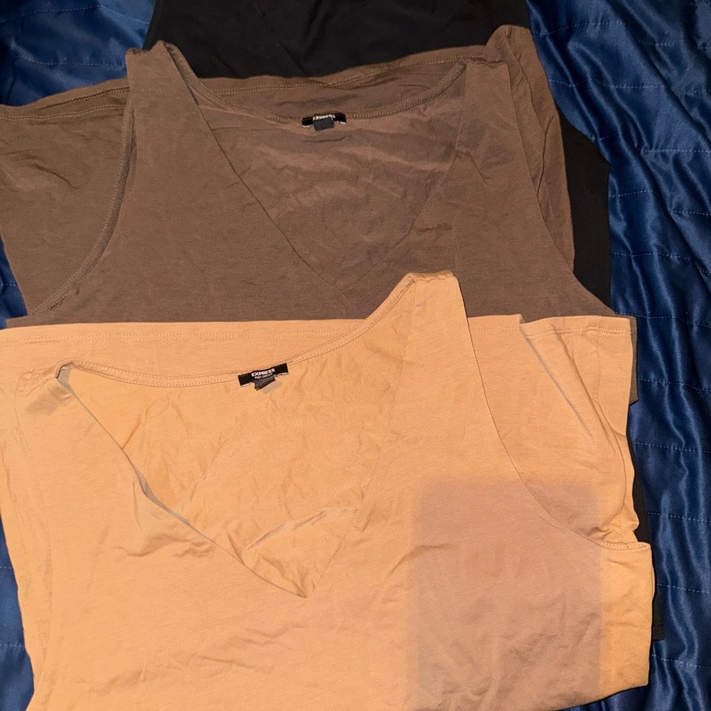 Express body contour Sleeveless Tops - Set of 3